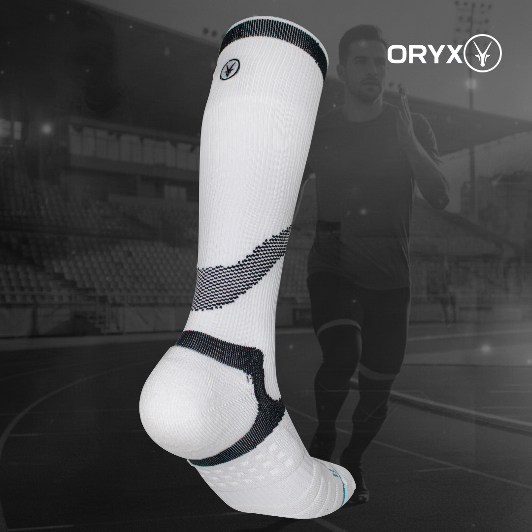 Calcetín Cycling / Running / Compression Blanco