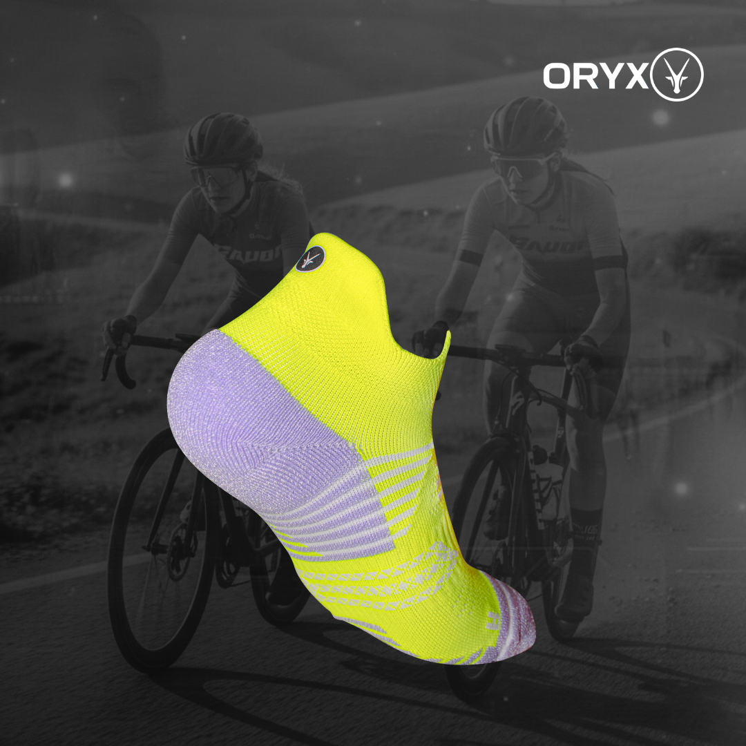 Calcetín Cycling / Running Verde Lima