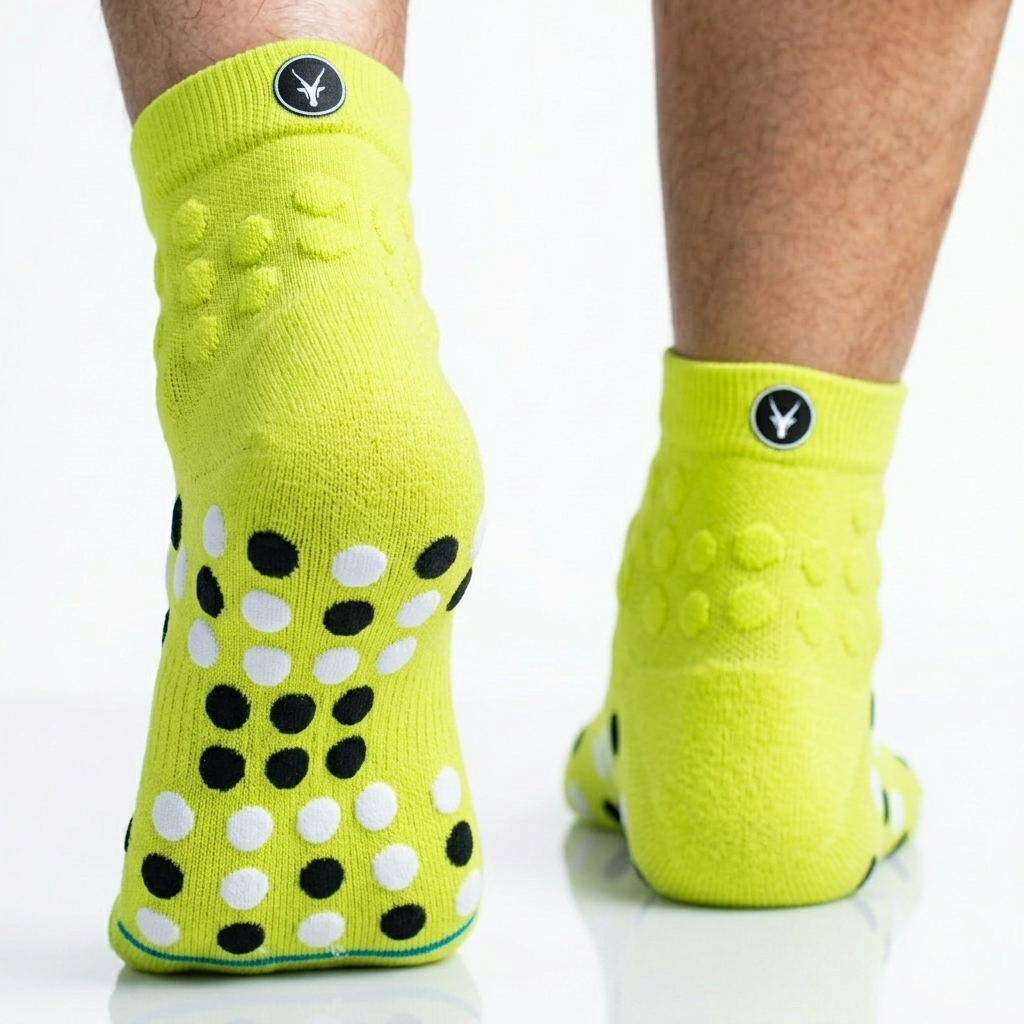 Calcetín Low Cut Dots + Logo Reflectivo