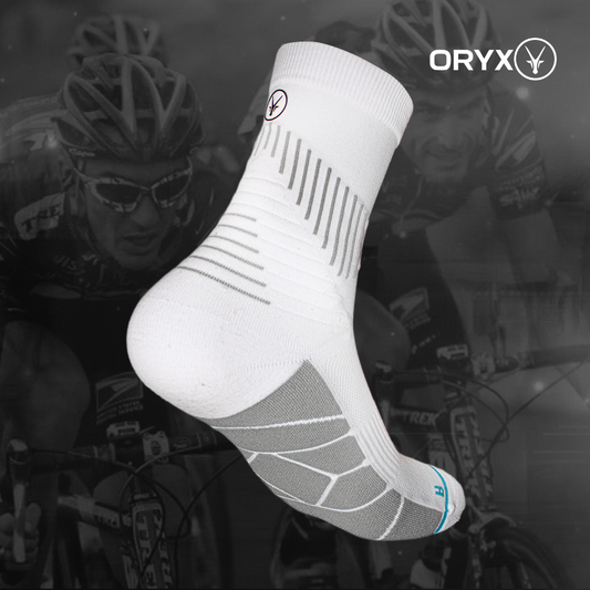 Calcetín Cycling / Running Blanco
