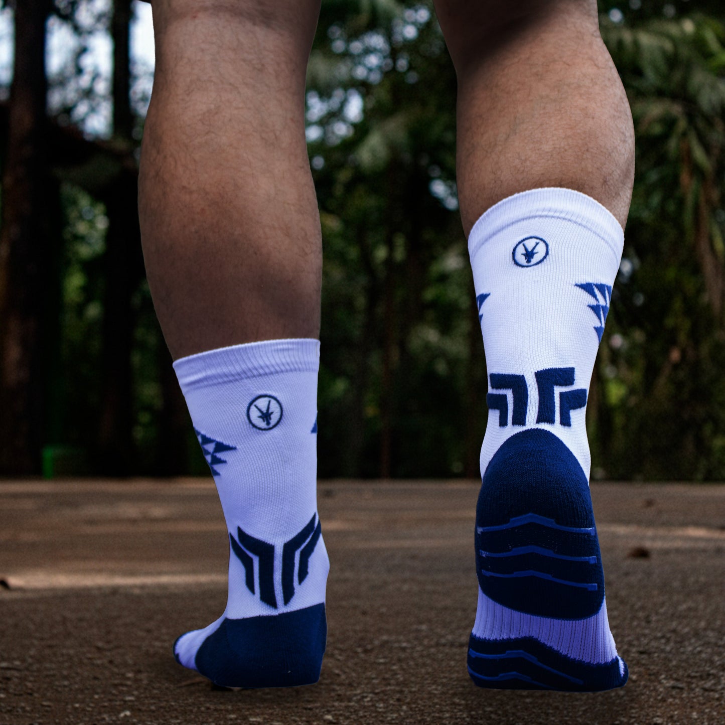 Calcetín Antislip / Crossfit / Racket Sports Azul