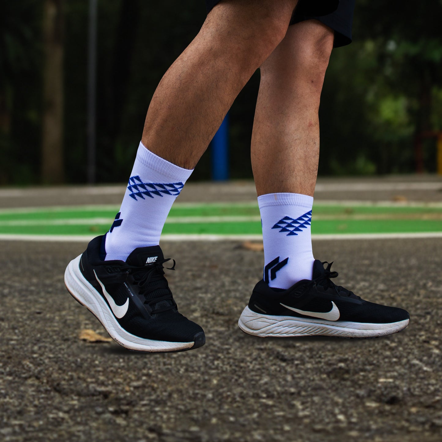 Calcetín Antislip / Crossfit / Racket Sports Azul