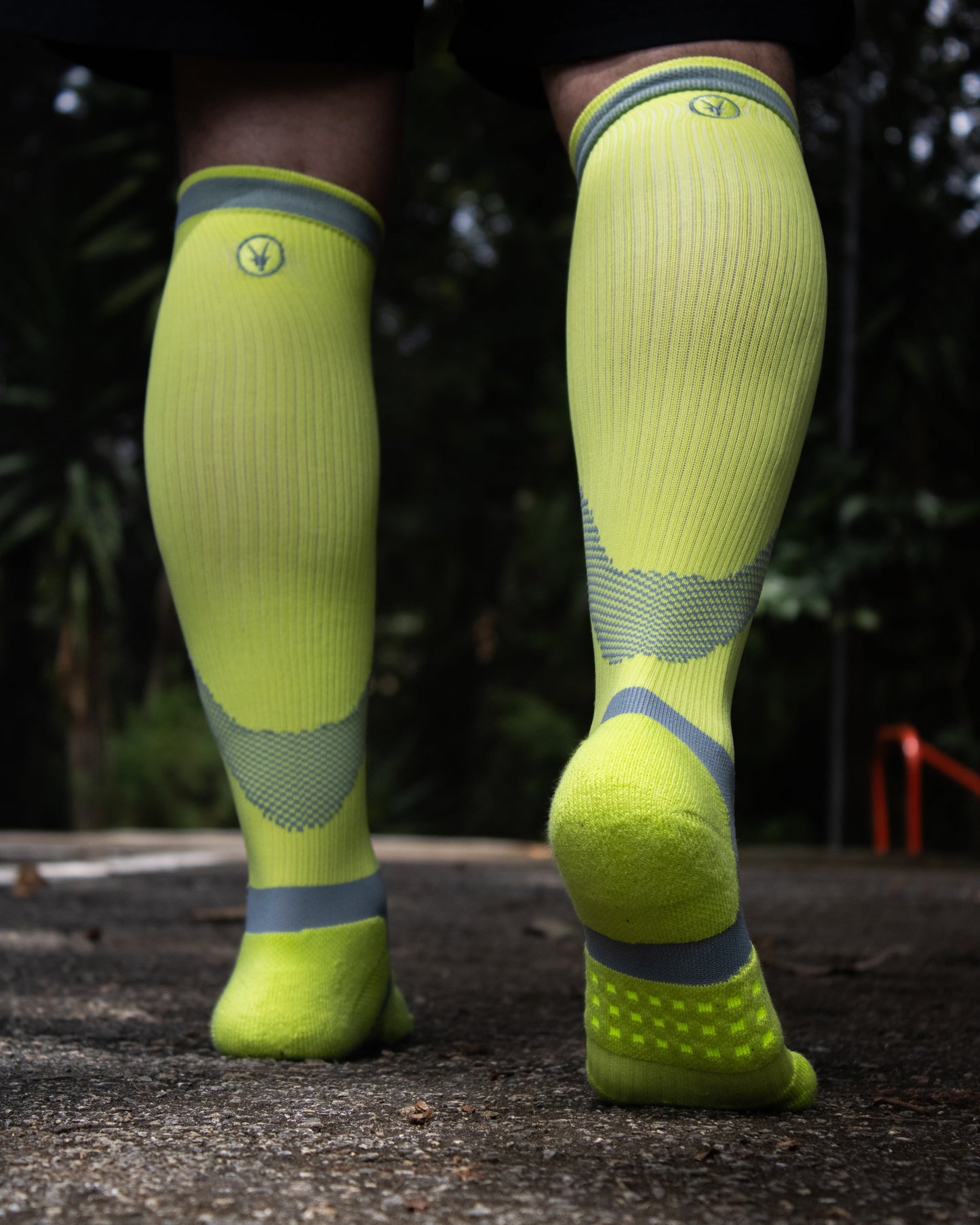 Calcetín Cycling / Running / Compression Verde lima