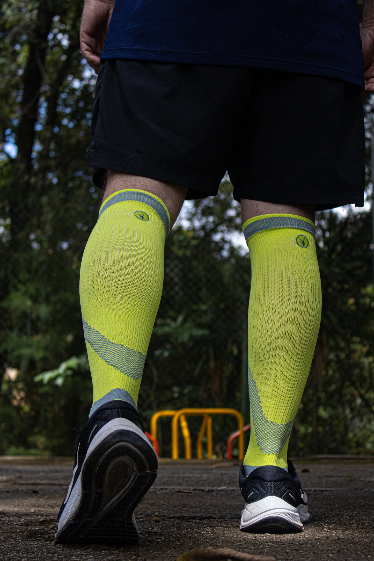 Calcetín Cycling / Running / Compression Verde lima