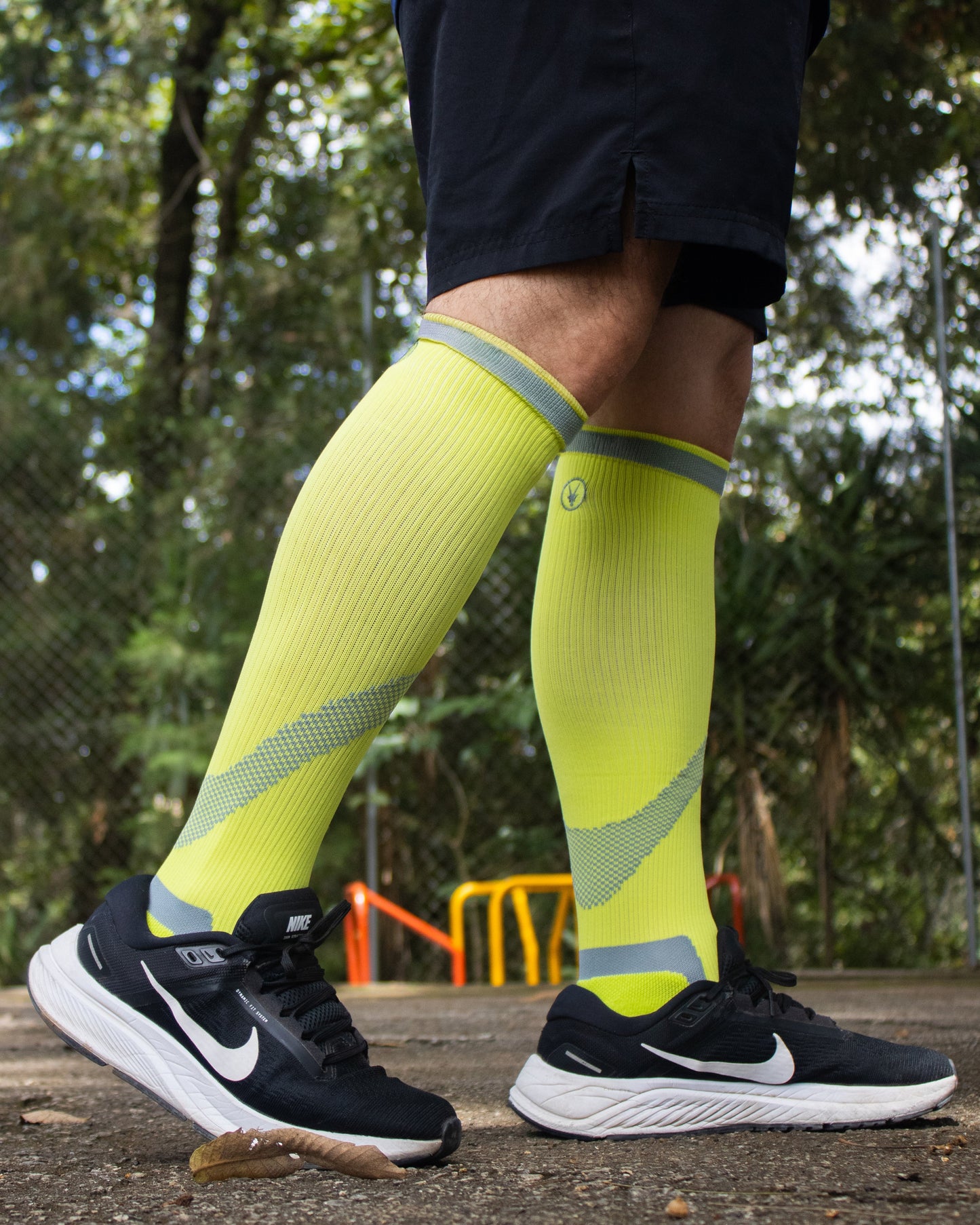 Calcetín Cycling / Running / Compression Verde lima