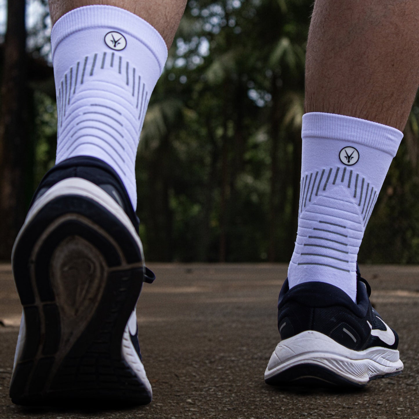 Calcetín Cycling / Running Blanco