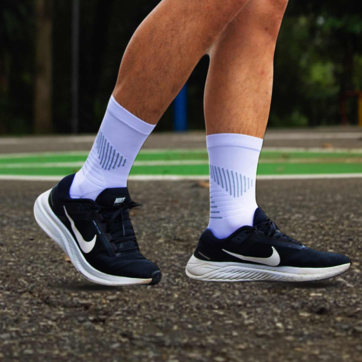 Calcetín Cycling / Running Blanco